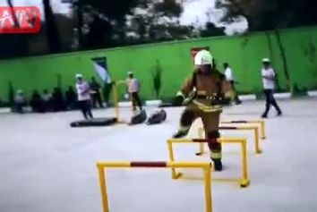  برگزاری مسابقات ورزشی پرسنل ایمنی و آتش نشانی فرودگاههای کشور -مهرماه ٩٧ -فرودگاه مشهد(ویدئو)