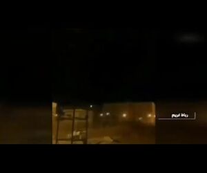 لحظه برخورد موشک با هواپیمای اوکراینی