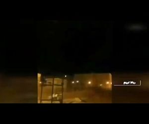 لحظه برخورد موشک با هواپیمای اوکراینی