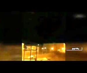 لحظه برخورد موشک با هواپیمای اوکراینی