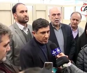 عزیزاله شهبازی در بازدید از فرودگاه پیام کرج: