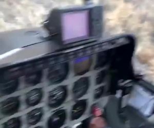 به دام انداختن آهو با استفاده از هلیکوپتر برای بررسی‌های علمی