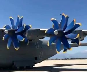 ویدویی از ملخ‌های هم مرکز که contra rotating نام دارند