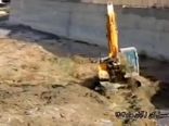لایروبی مسیل رودخانه کن برای پیشگیری از آب‌گرفتگی سطوح پروازی مهرآباد