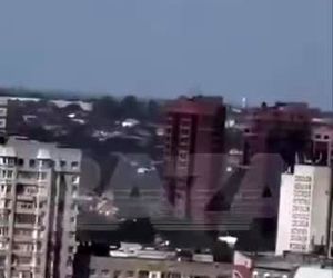 برخورد پهپاد انتحاری A-22 اوکراین به مرکز روستوف؛ روسیه نتوانست رهگیری کند!