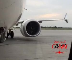 ​پوش‌بک بویینگ 737 مکس وست جت در فرودگاه بین المللی اتاوا-کانادا