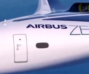 ویدیویی از جدیدترین طراحی ایرباس، هواپیمای هیدروژنی موسوم به Zero e 