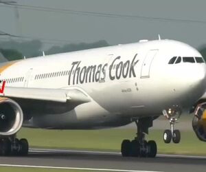 عملکرد Thrust Reverse به‌صورت اسلوموشن