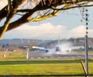 ویدیویی از فرود جدیدترین ساخته بویینگ 