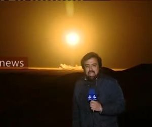 لحظه پرتاب ماهواره ظفر به وسیله موشک سیمرغ - ساعت ۱۹:۱۰ بیستم بهمن 