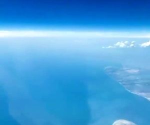 منظره محل کار یک خلبان از ارتفاع ۳۷۰۰۰ پایی 