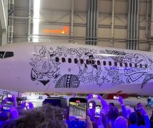 استقبال مردم از هواپیمای 