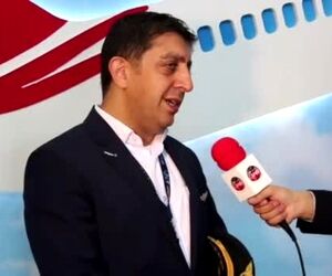 غرفه کیش ایر در نمایشگاه هوایی از زبان معاون عملیات