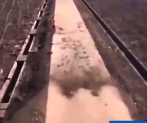 کمک خلبان هلیکوپتر برای جارو کردن