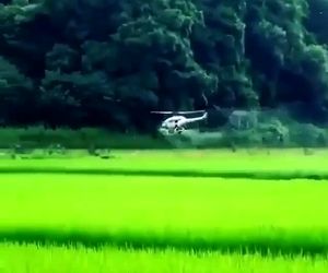 هلیکوپتر کنترلی و تسهیل کشاورزی