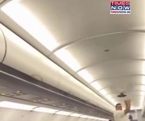 ورود ناگهانی کبوتر به داخل هواپیما 
مسافران را غافلگیر کرد