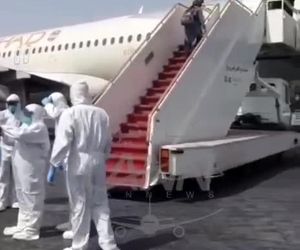 هواپیماى اتحاد از ابوظبی برای بازگرداندن اماراتی‌ها در جزیره قشم