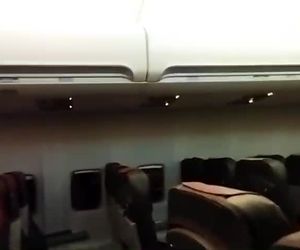 لحظه تحویل سال در پرواز کیش به مشهد هواپیمایی سپهران