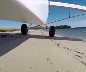 فرود از زاویه‌ای جذاب و دیدنی 