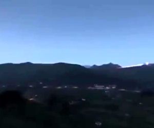 لحظه پرتاب شاتل دیسکاوری در ۲۴ ژانویه ۱۹۸۵