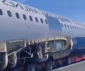 جابه‌جایی هواپیما از راه جاده 