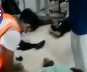 تصاویرى از مسافران زخمى سانحه ایرایندیا در بیمارستان