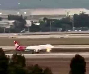 اعلام وضعیت اضطراری در فرودگاه بن‌گوریون پس از ۳ بار فرود ناموفق هواپیمای اسرائیلی