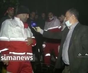 هواپیمای سقوط کرده ناجا در سلمانشهر مازندران