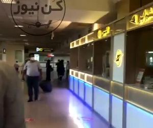 لزوم پاسخگویی پرسنل کاسپین به مسافران پرواز تهران در فرودگاه مشهد 