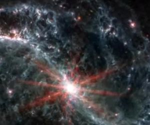 ویدیو خیره‌کننده جیمز وب از ابرهای تشکیل دهنده ستاره‌ای در کهکشانی دیگر