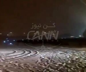 تصاویر دیگرى از موقعیت هواپیماى ایرباس٣١٩ هما پس از خروج از باند. 