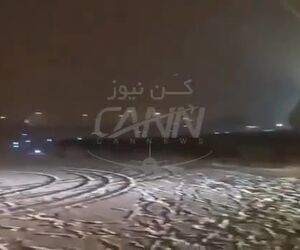 تصاویر دیگرى از موقعیت هواپیماى ایرباس٣١٩ هما پس از خروج از باند. 