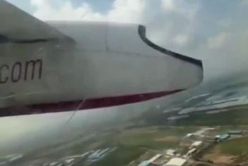 اعلام وضعیت اضطراری در فرودگاه بمبئی پس از جدا شدن چرخ هواپیمای اسپایس‌جت