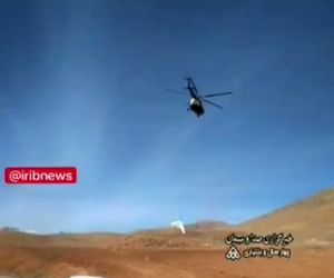  سقوط پهپاد در روستای میهه؛ استان چهارمحال و بختیاری