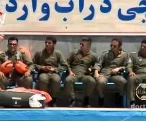 دوره آموزشی خلبانان نیروی هوایی ایران برای بقا و نجات در آب