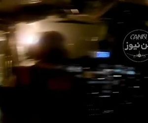 پرواز شبانه با هلیکوپتر بل 412 از روی سکو دریایی توسط کاپیتان نیری و کاپیتان خانی
