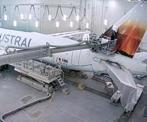 مراحل تولید اولین ایرباس A220 ایر آسترال