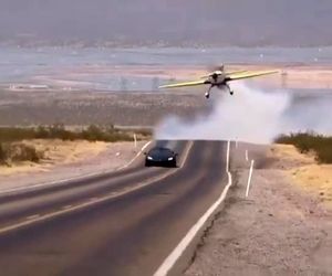 کورس گذاشتن هواپیما و ماشین 