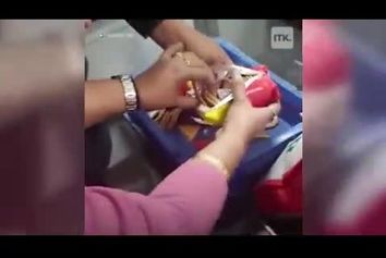  جاسازی 60هزار دلار در مواد غذایی