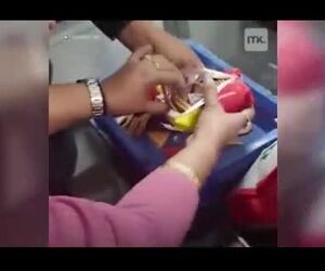  جاسازی 60هزار دلار در مواد غذایی