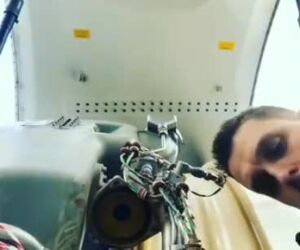 تایم لپسی از تعویض فیلتر روغن scavenger پمپ 