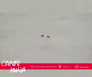 فرود تاریخی فضانوردان مأموریت «کرو-۱۰» پس از ۵ ماه در اقیانوس آرام