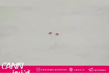 فرود تاریخی فضانوردان مأموریت «کرو-۱۰» پس از ۵ ماه در اقیانوس آرام