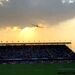 پرواز ایرباس A380 امارات برفراز ورزشگاه  