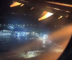 حادثه برای هواپیمای ایرباس ایرلاین Frontier در مسیر پرواز به سن‌خوآن