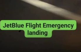 تخلیه اضطراری
 پرواز جت‌بلو چند مجروح بر جای گذاشت