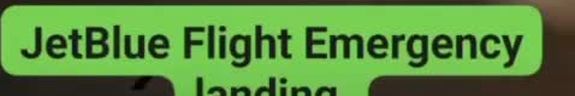 تخلیه اضطراری
 پرواز جت‌بلو چند مجروح بر جای گذاشت