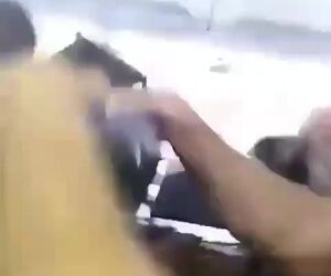ویدیویی از لحظه مواجه هواپیما با جریان‌های مغشوش هوا 
