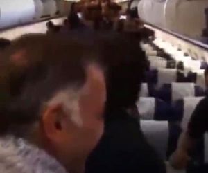 اعلام خبر قهرمانی استقلال در هواپیما