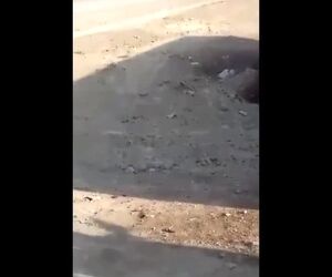 فرود اضطراری یک‌ هواپیمای آموزشی در اطراف چابهار+فیلم

